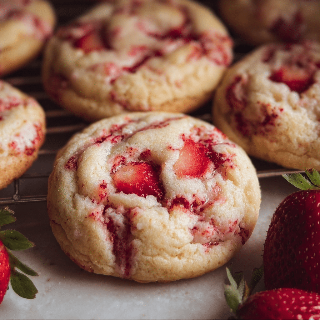 Strawberry Cheesecake Cookies 3