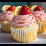 Strawberry Lemonade Cupcakes 3