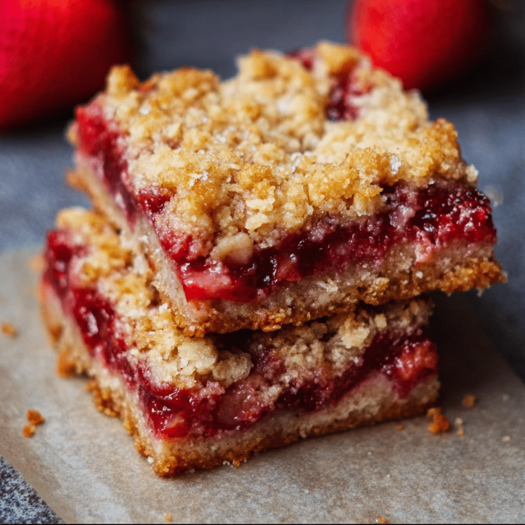 Strawberry Oatmeal Crumble Bars 2