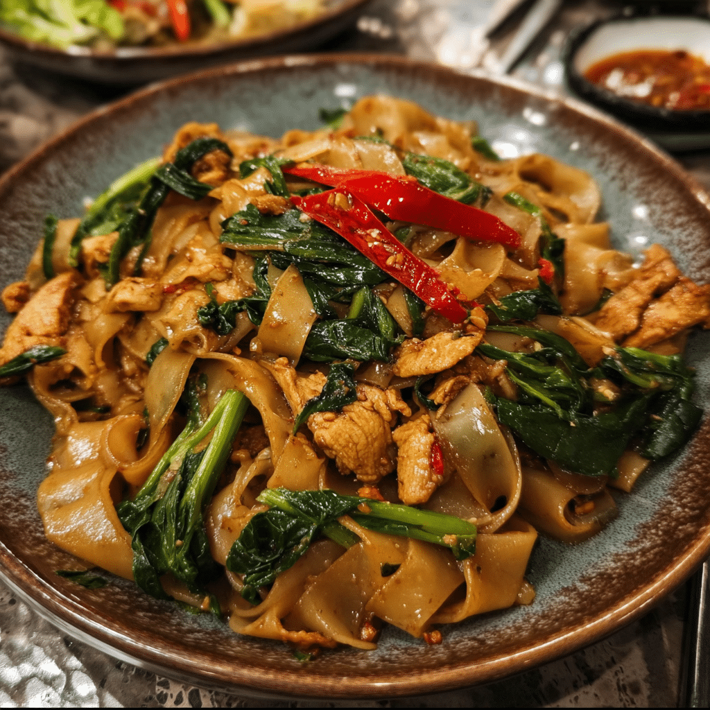Street Style Thai Drunken Noodles 3