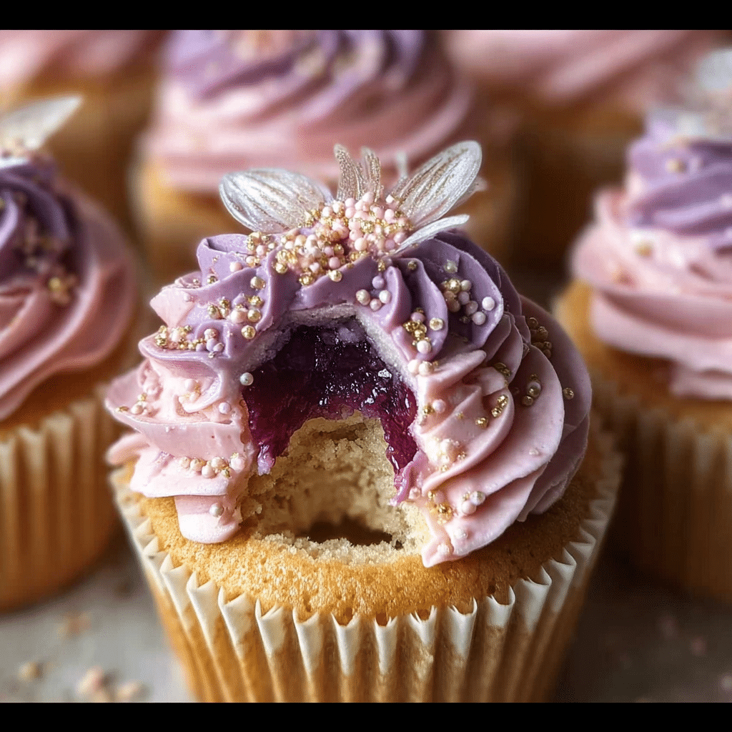 Sugar Plum Fairy Cupcakes