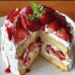 The Best Strawberry Shortcake Cake 2
