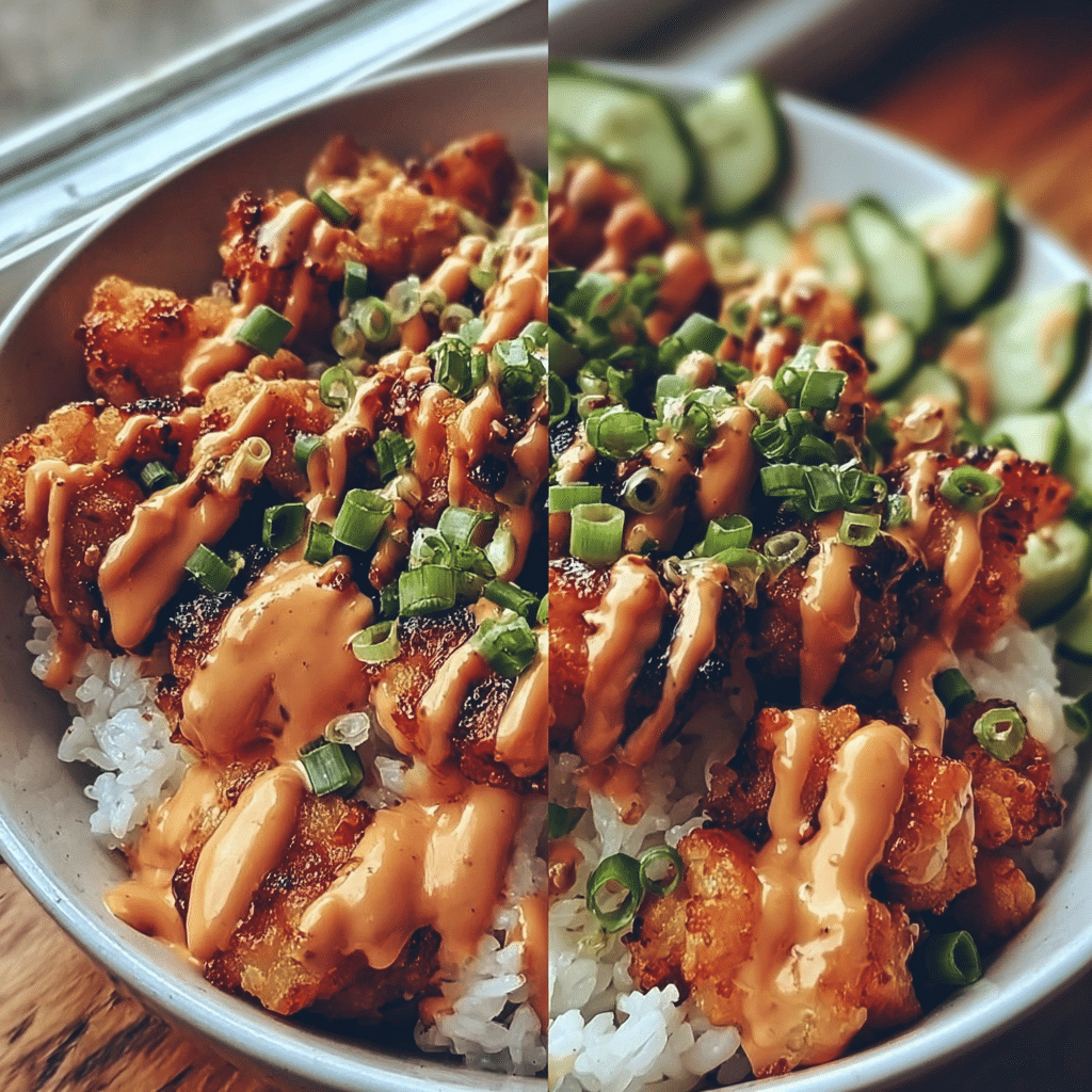 Bang Bang Chicken Bowl