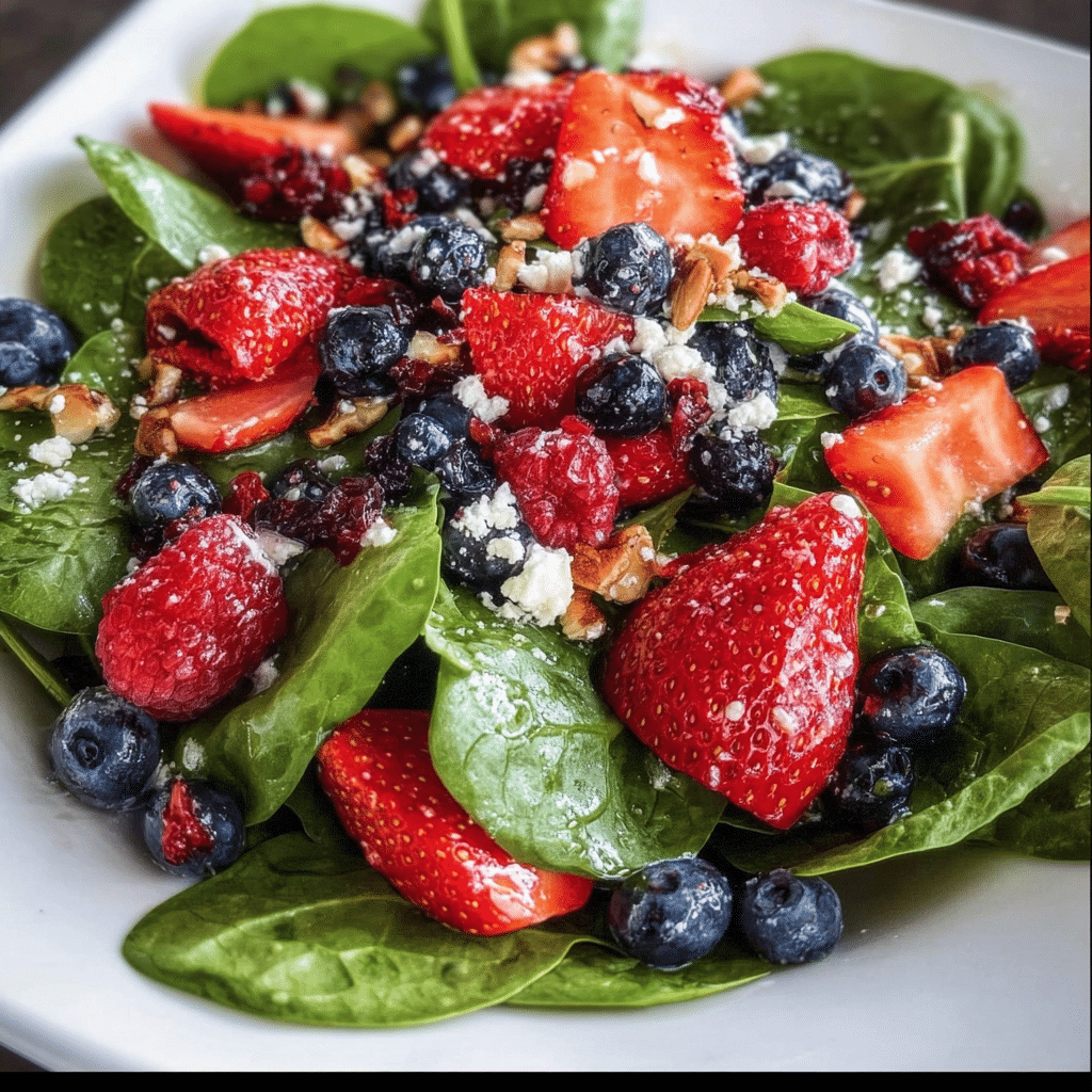 Berry Spinach Salad