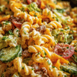 Big Mac Pasta Salad