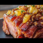 Brown Sugar Pineapple Crock Pot Ham