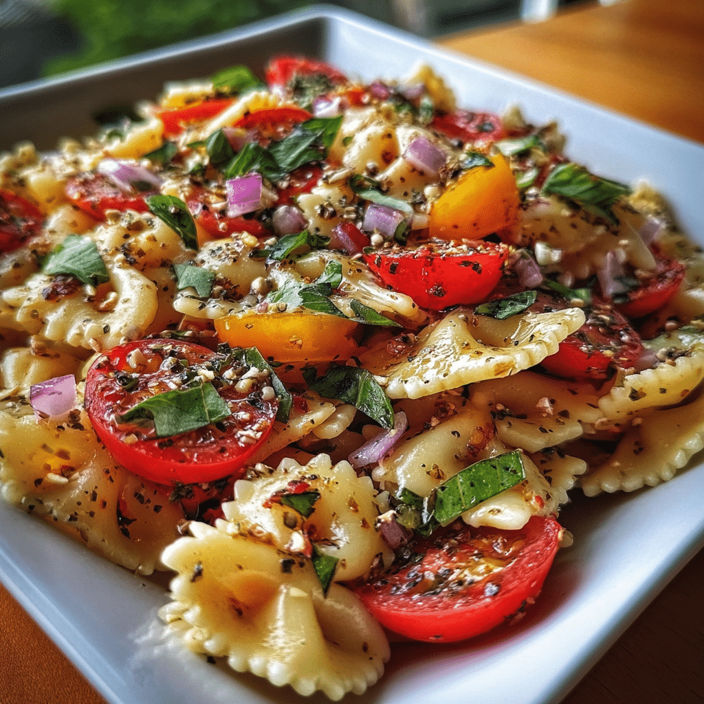 Bruschetta Pasta Salad