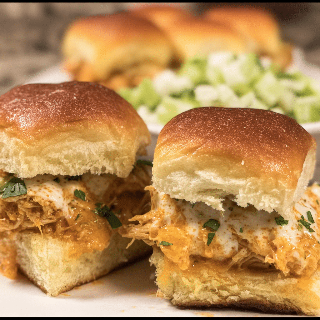 Buffalo Chicken Sliders