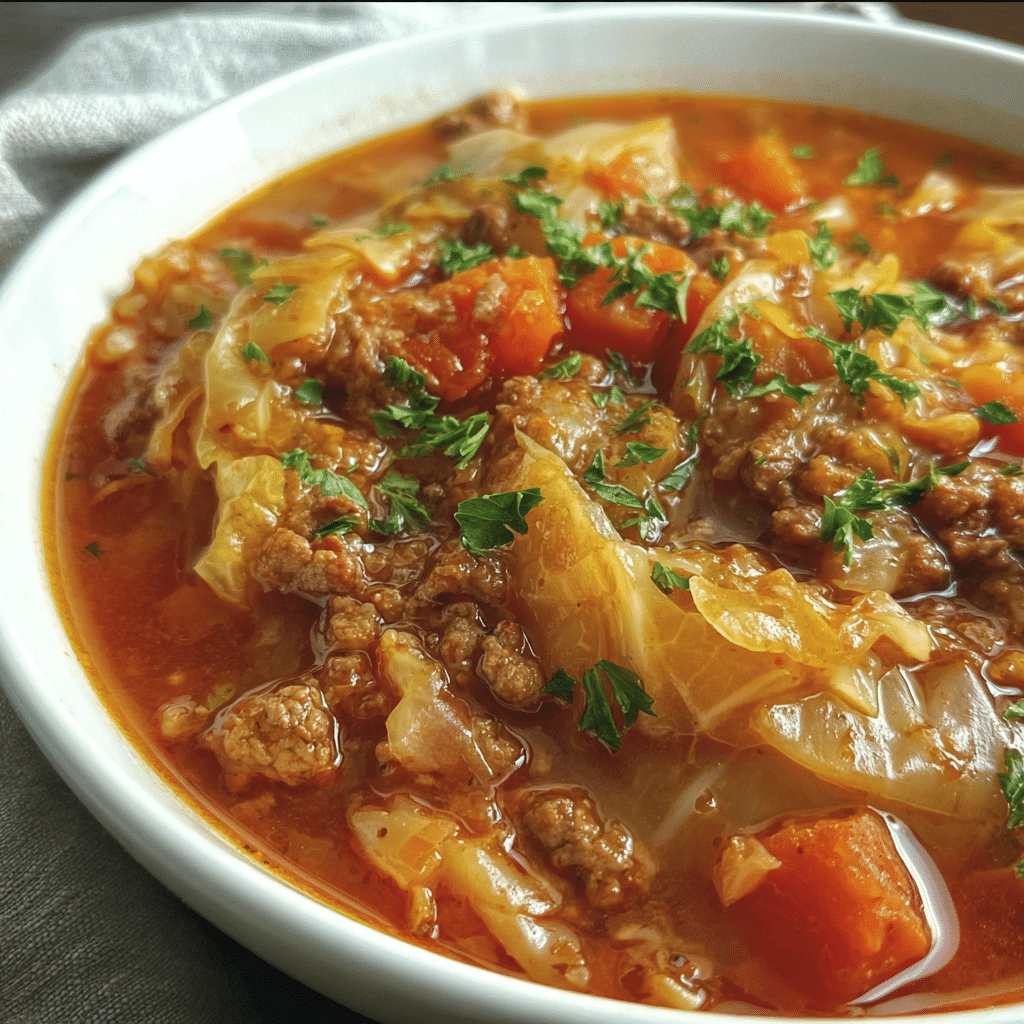 Cabbage Roll Soup