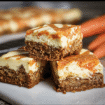 Carrot Cake Cheesecake Bars