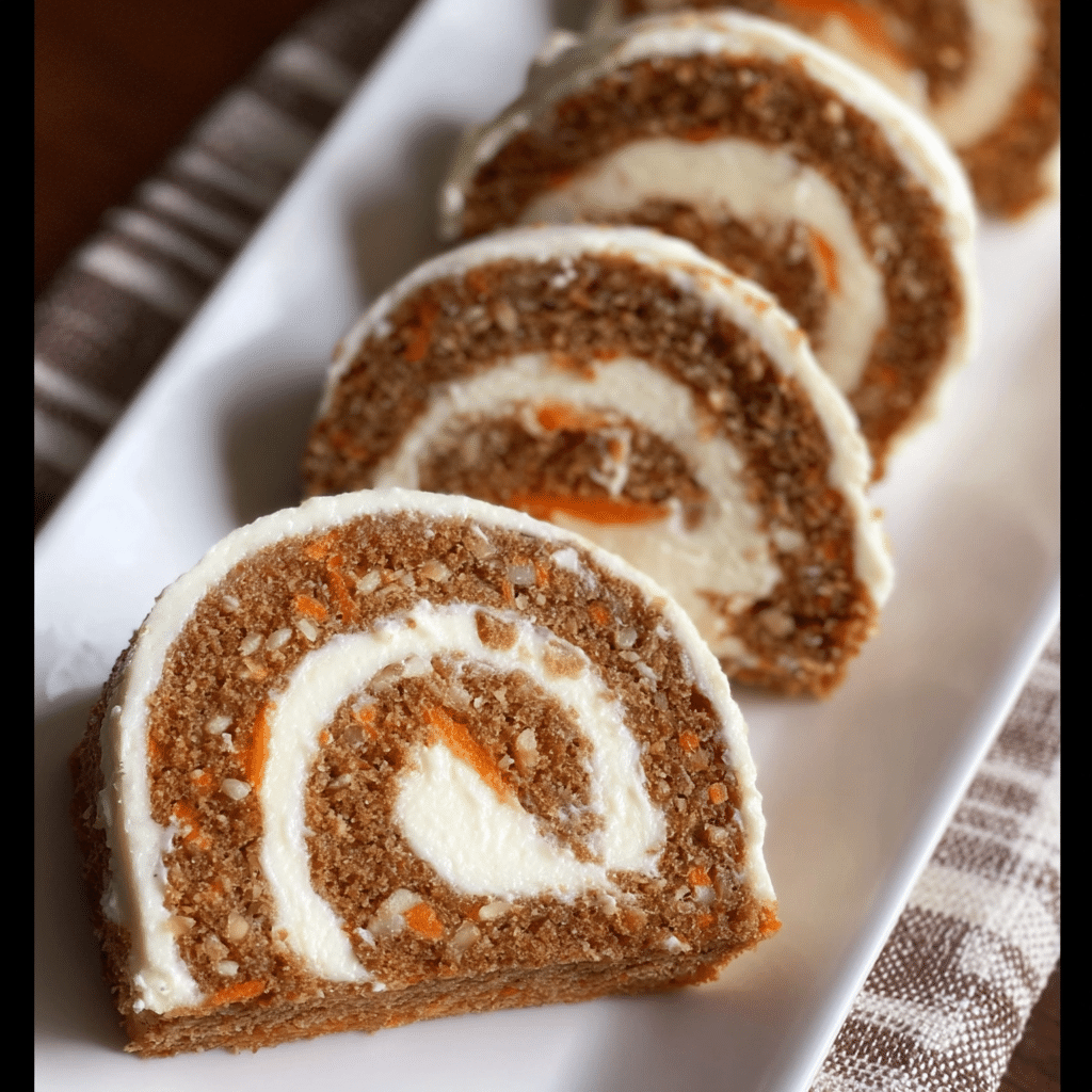Carrot Cake Roll