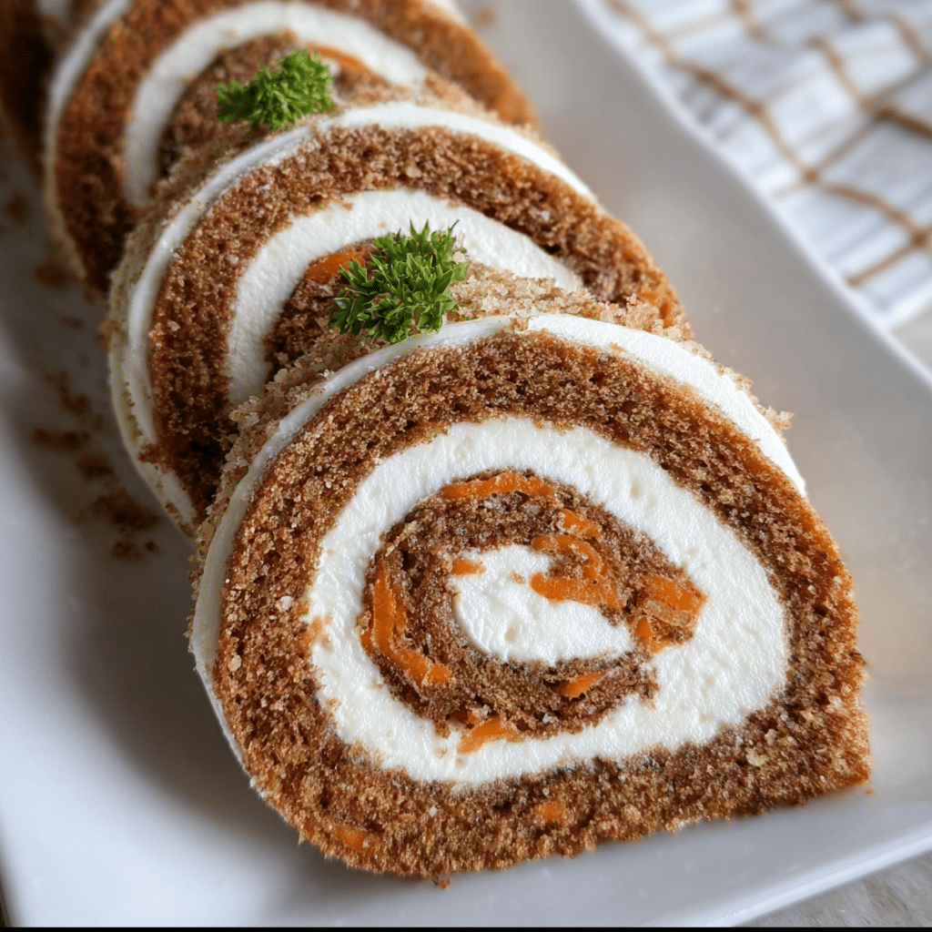 Carrot Cake Roll