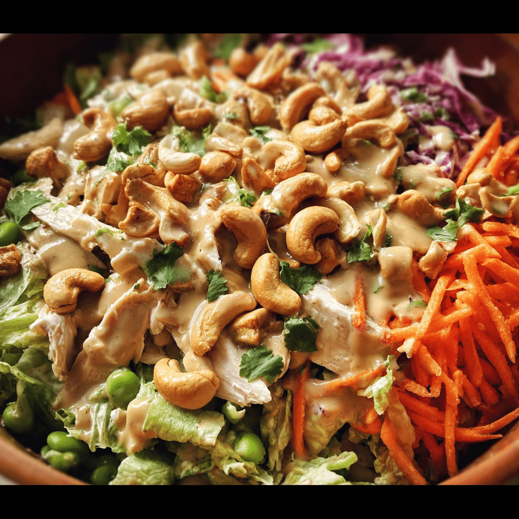 Chicken Cashew Crunch Salad
