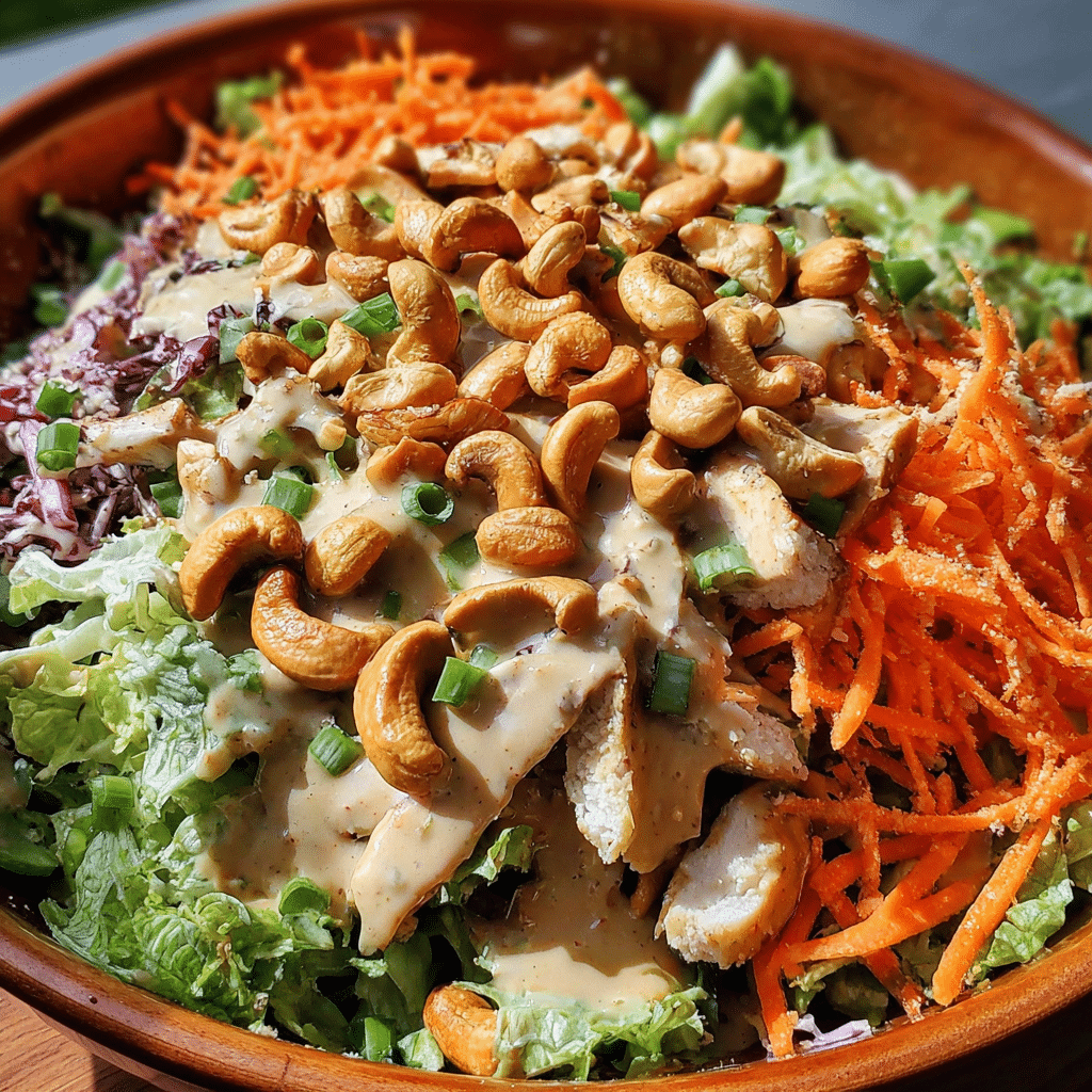 Chicken Cashew Crunch Salad