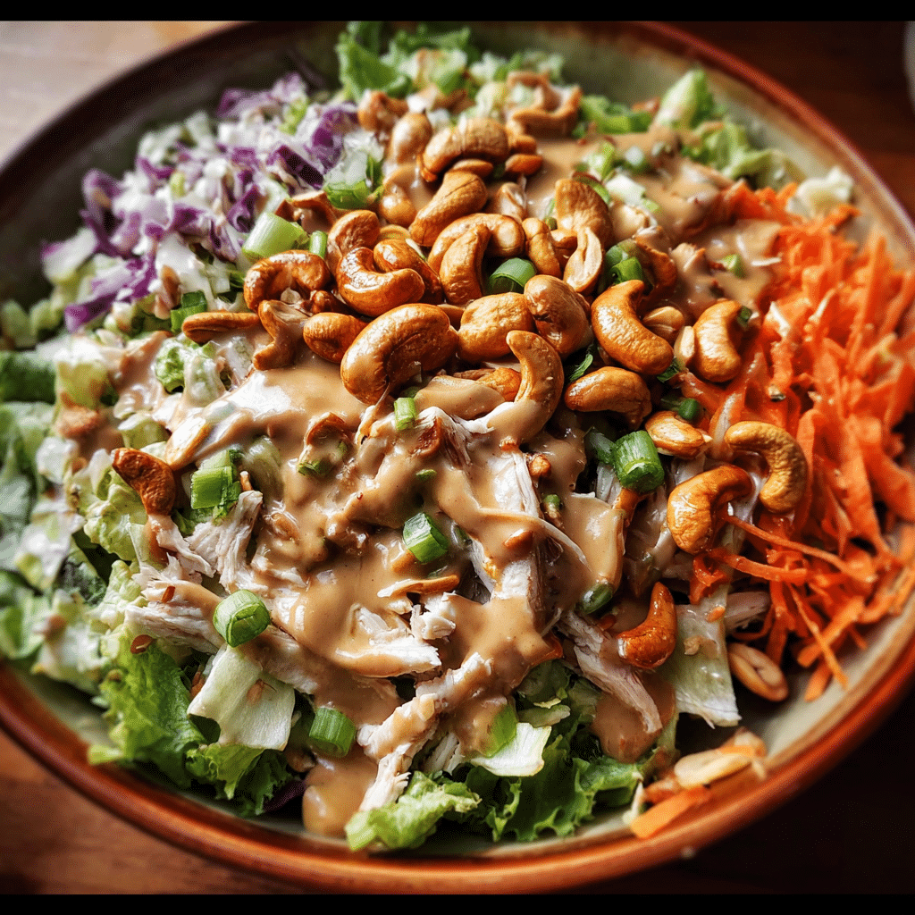 Chicken Cashew Crunch Salad