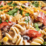 Creamy Ranch Taco Pasta Salad