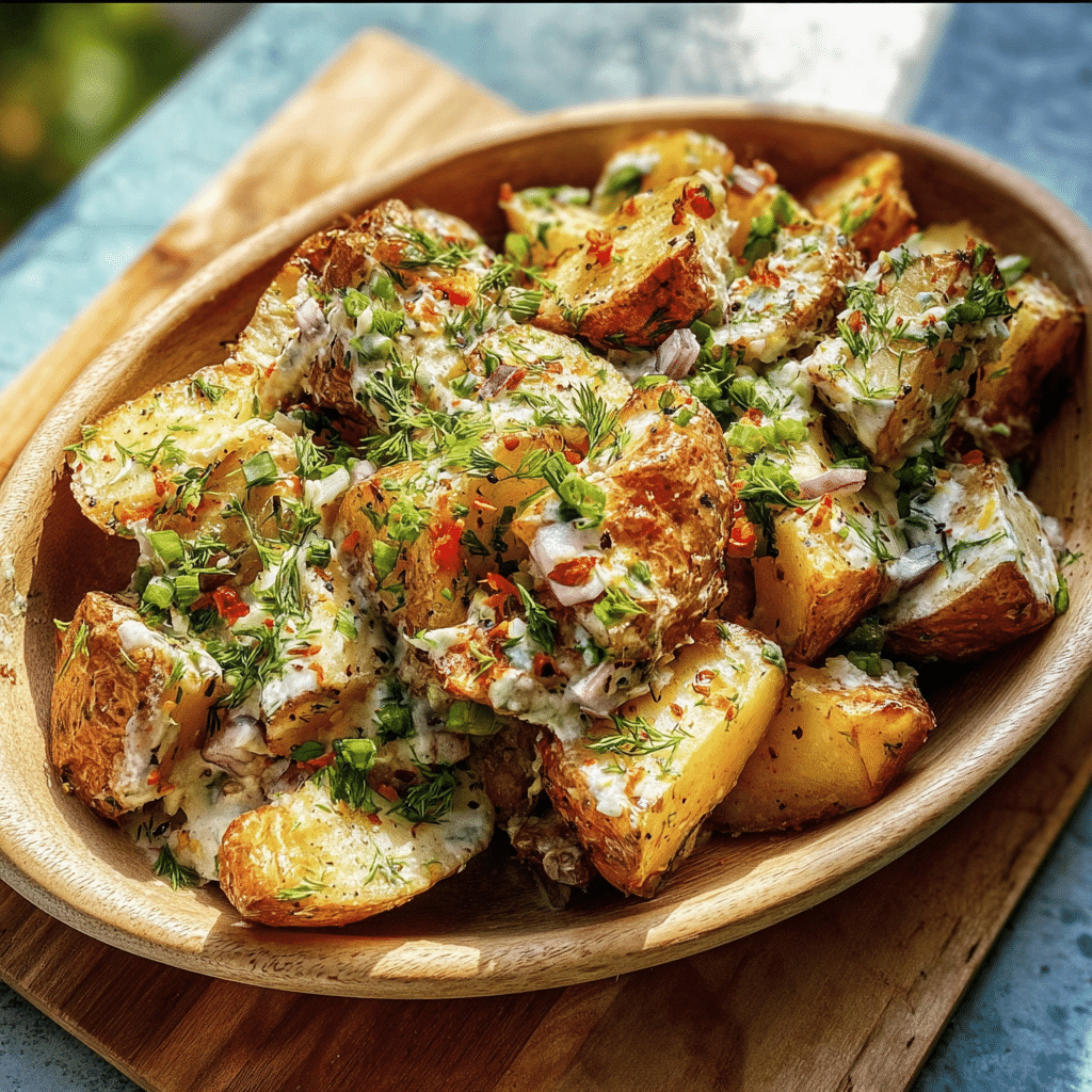 Crispy Potato Salad