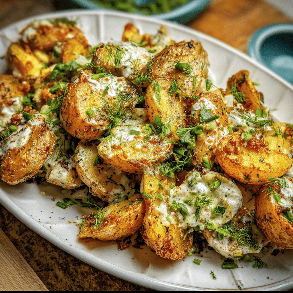 Crispy Potato Salad