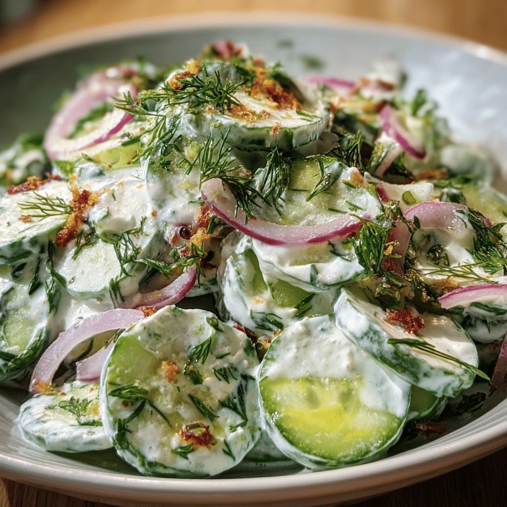 Cucumber Ranch Crack Salad