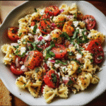 Delicious Bruschetta Pasta Salad