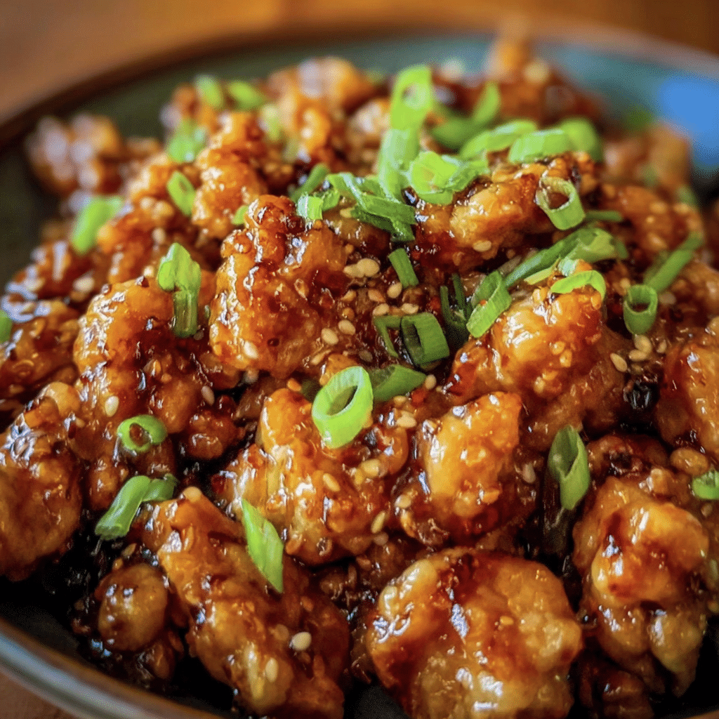 Ground Orange Chicken