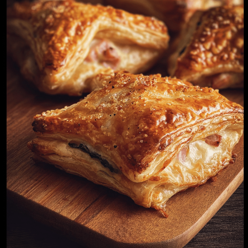 Ham And Cheese Puff Pastry