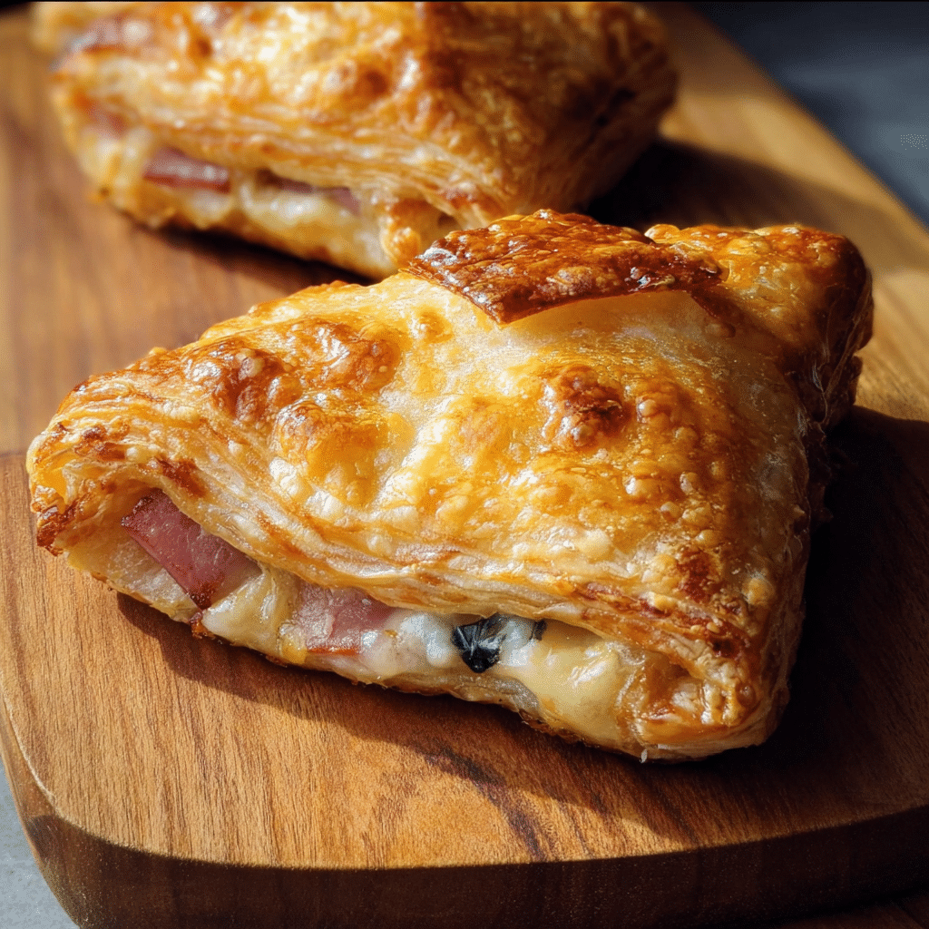 Ham And Cheese Puff Pastry