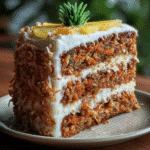 Hawaiian Carrot Pineapple Cake