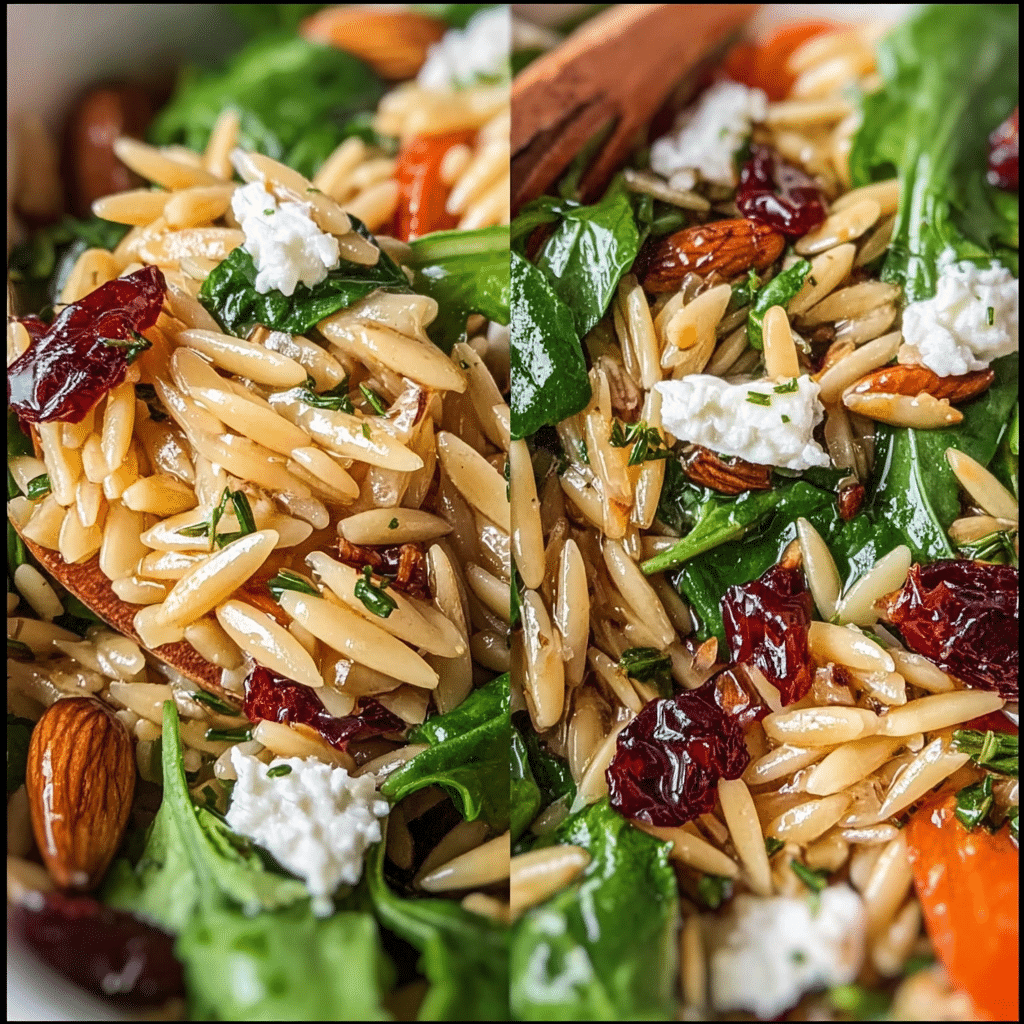 Healthy Balsamic Orzo Salad