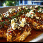 Hot Honey Infused Feta Chicken