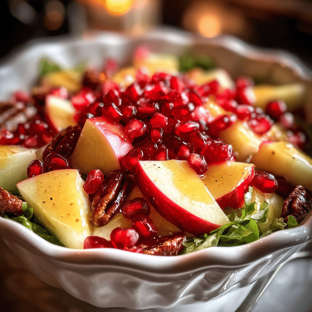 Irresistible Christmas Apple Salad