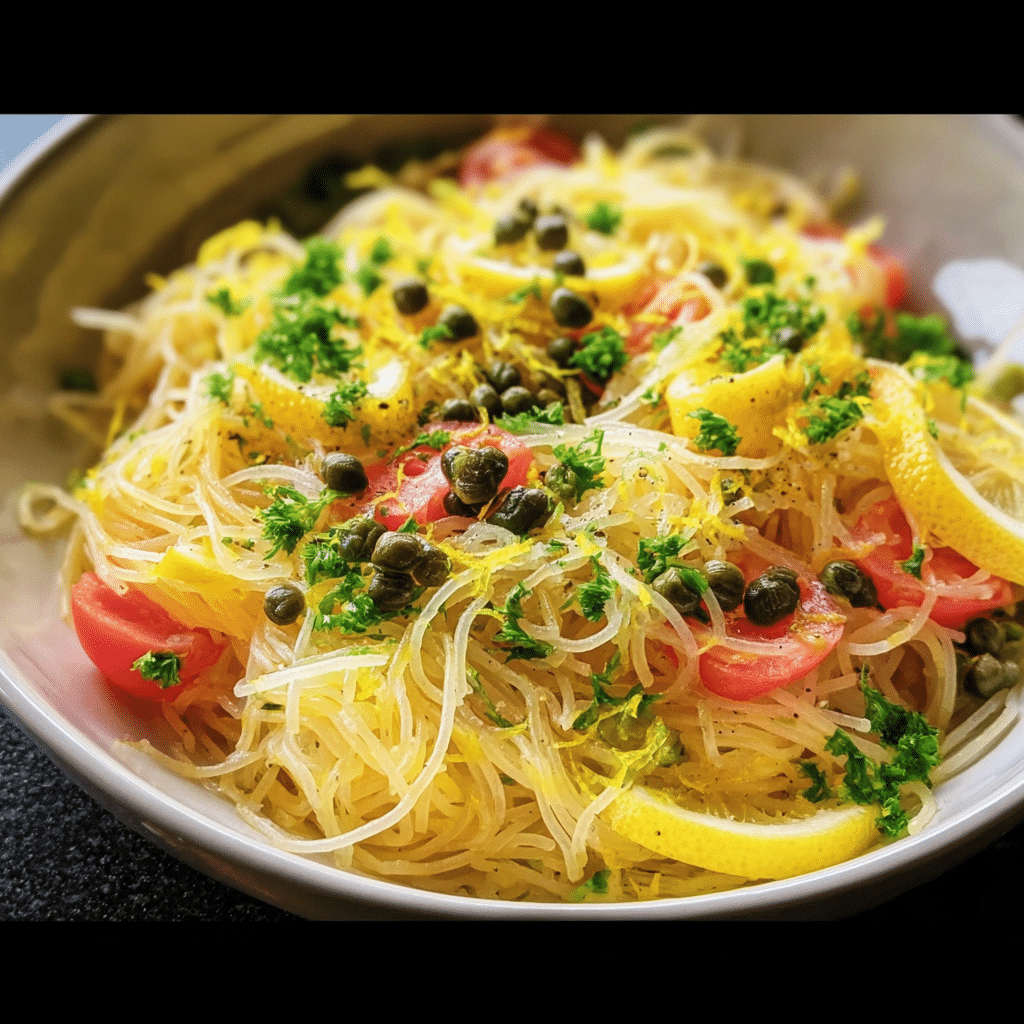 Lemon Capellini Salad