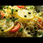 Lemon Capellini Salad