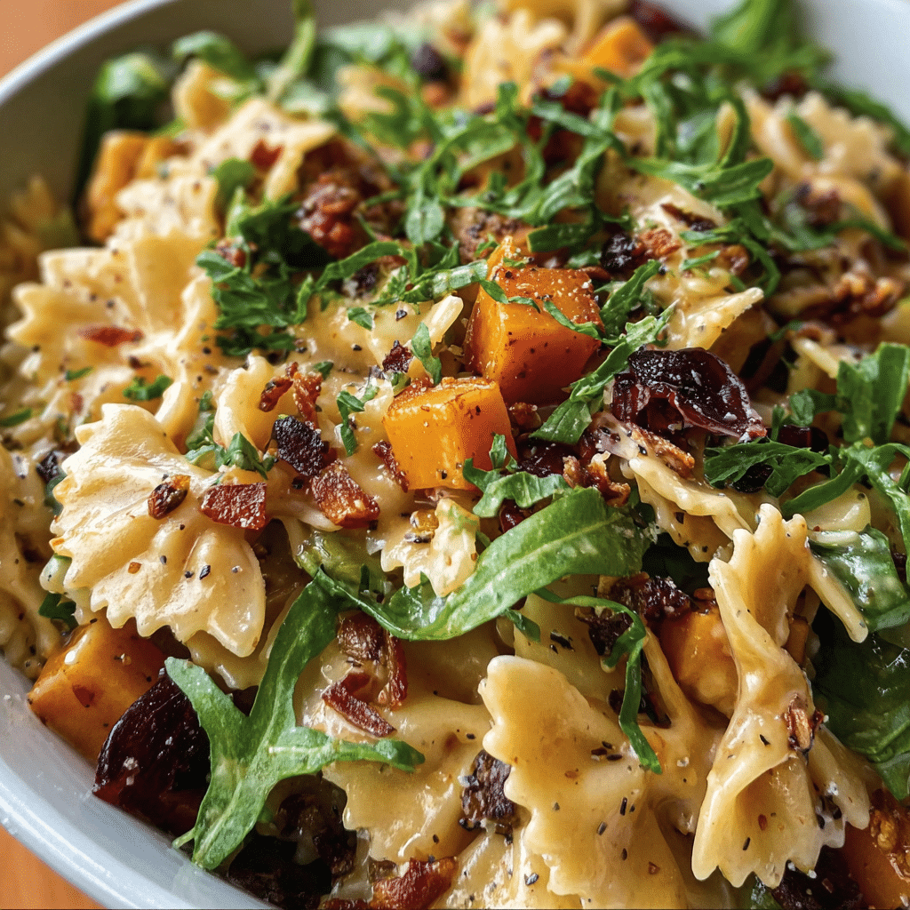 Maple Dijon Harvest Pasta Salad