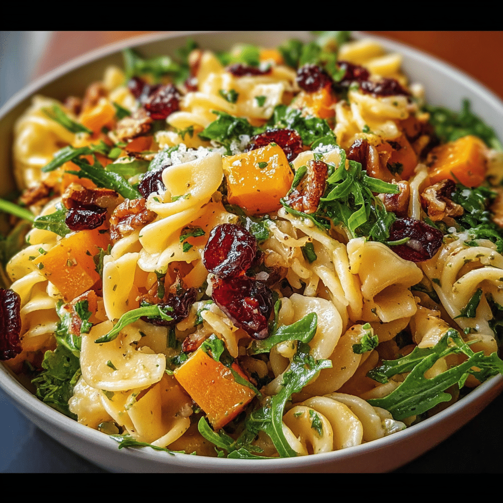 Maple Dijon Harvest Pasta Salad