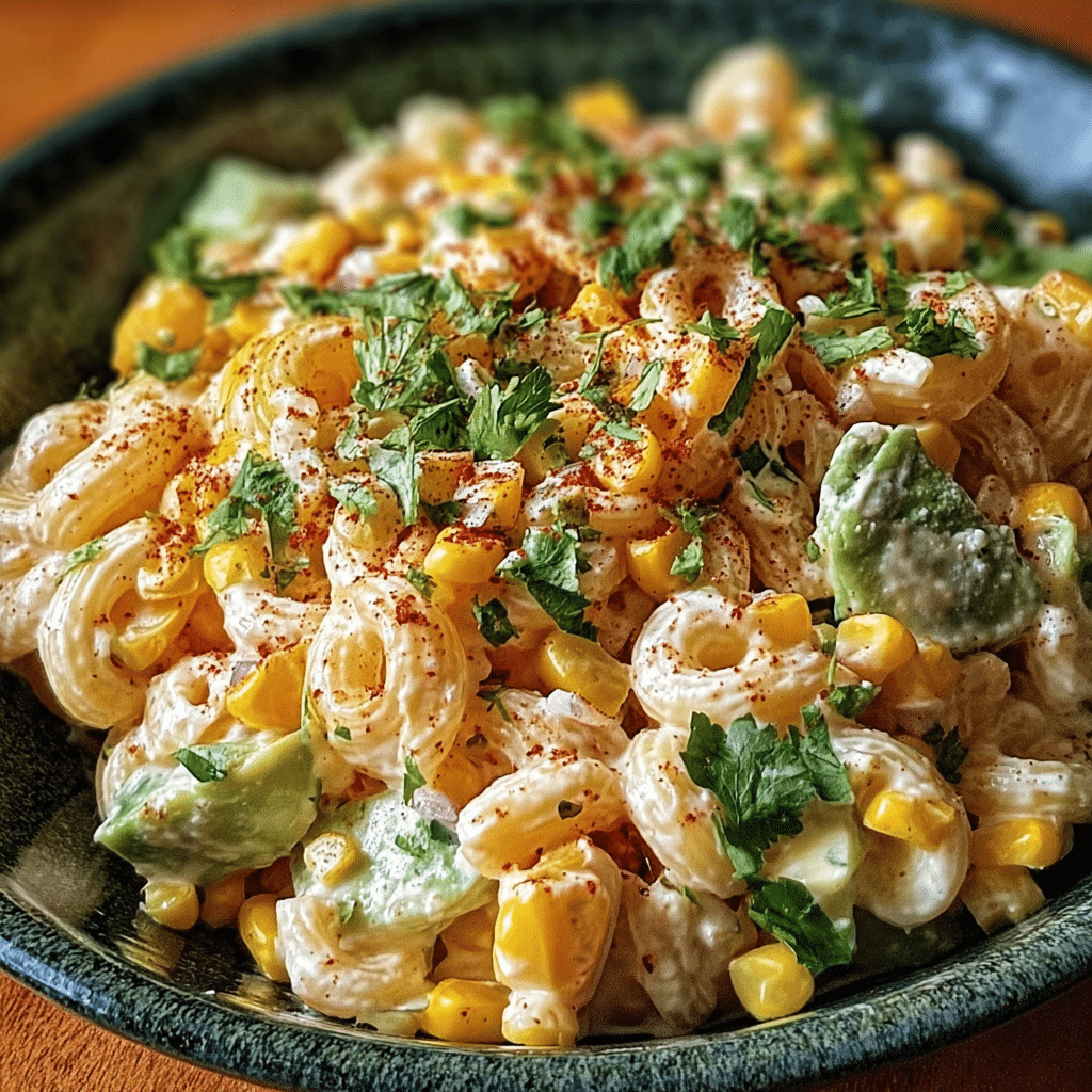 Mexican Street Corn Pasta Salad