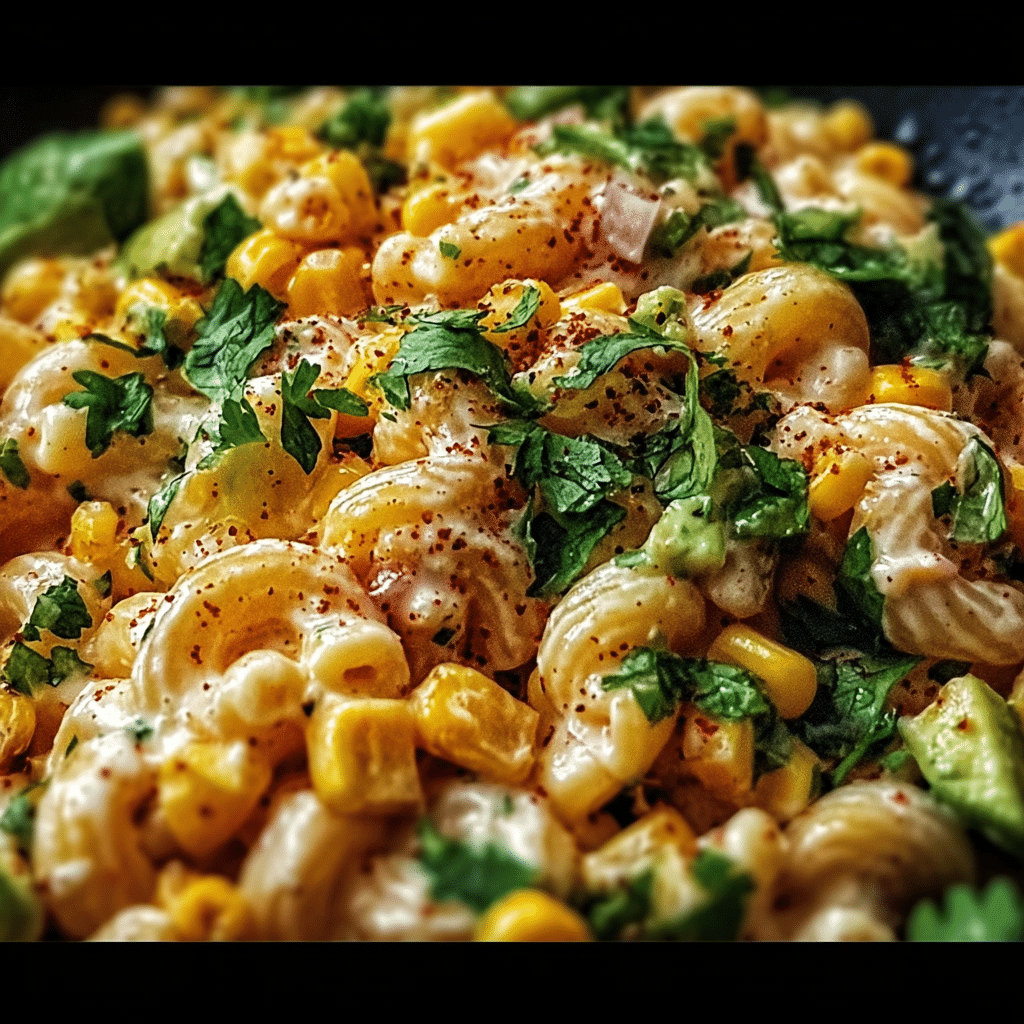 Mexican Street Corn Pasta Salad