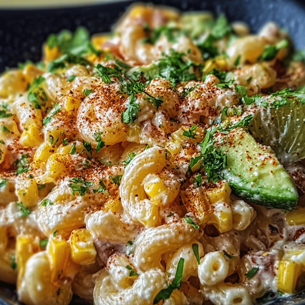 Mexican Street Corn Pasta Salad