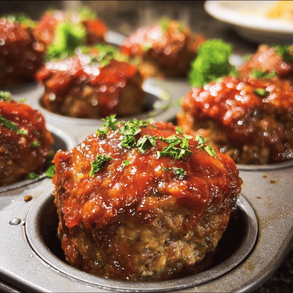 Mini Muffin Tin Meatloaf