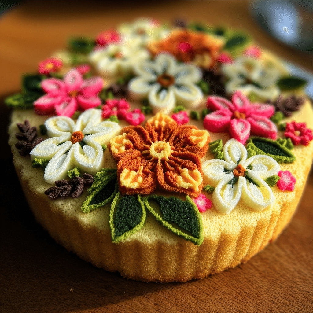 Mother'S Day Sponge Cake