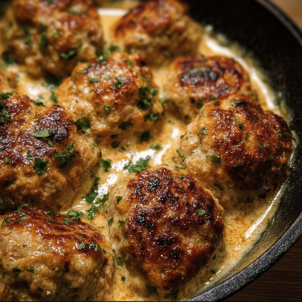 Parmesan Keto Turkey Meatballs