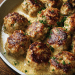 Parmesan Keto Turkey Meatballs