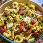 Pesto Tortellini Salad