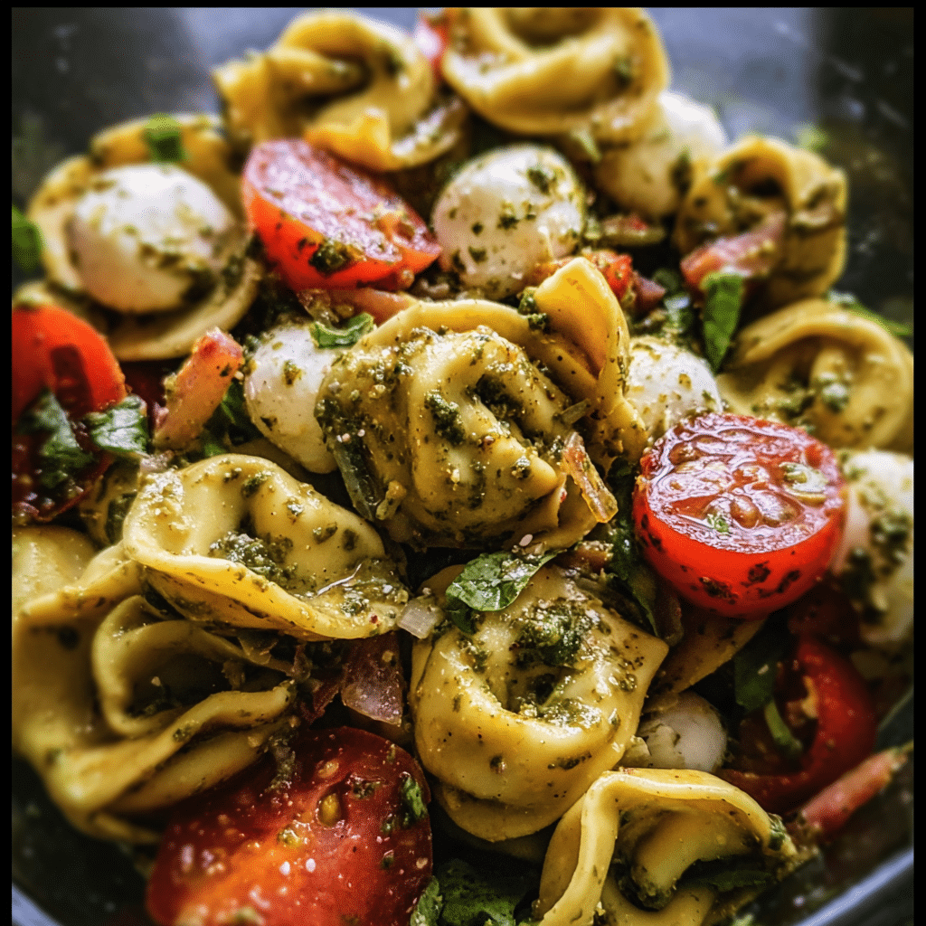 Pesto Tortellini Salad