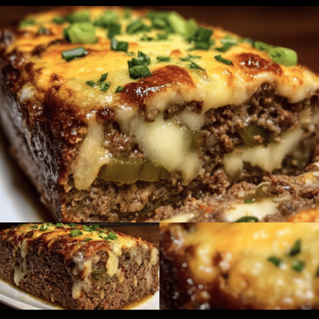 Philly Cheesesteak Meatloaf