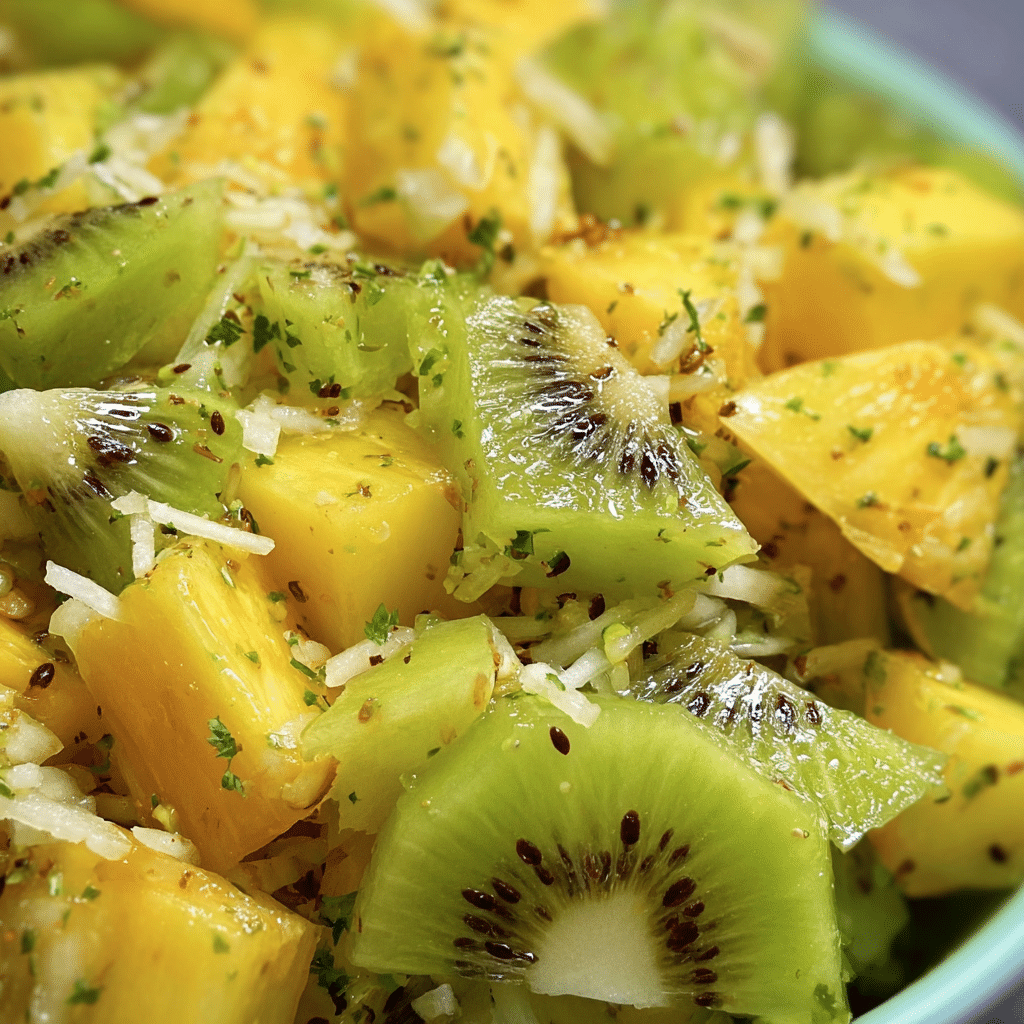 Pineapple Kiwi Salad