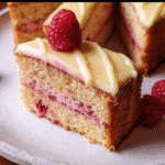 Raspberry Almomnd Cake