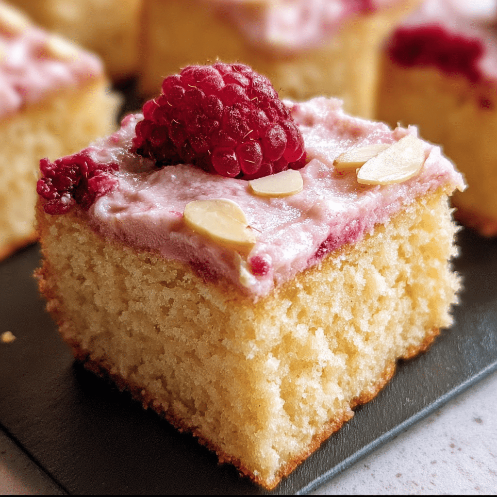 Raspberry Almond Cake