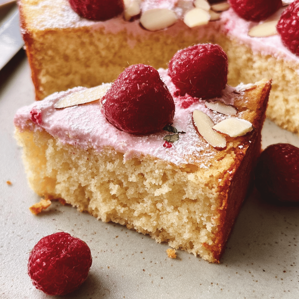 Raspberry Almond Cake