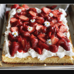 Sheet Pan Strawberry Shortcake